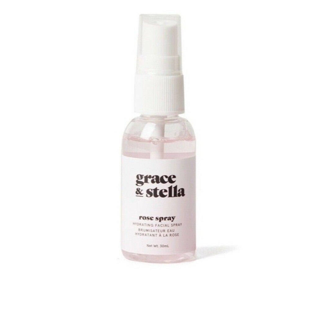 Grace & Stella Spray All Day Hydrating Rose Facial Spray 1oz FRESH New & Sealed